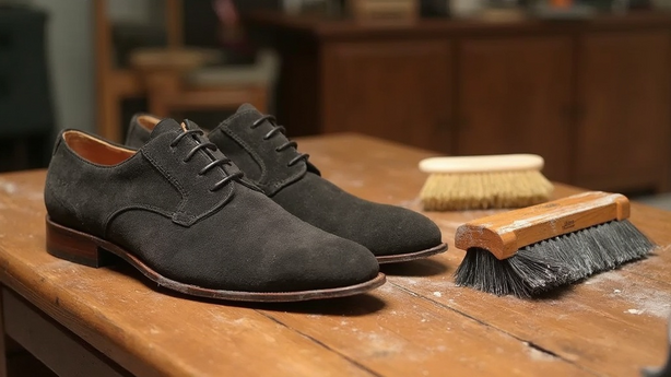 스웨이드 아이템 올바른 케어 방법 관련 핵심 이미지