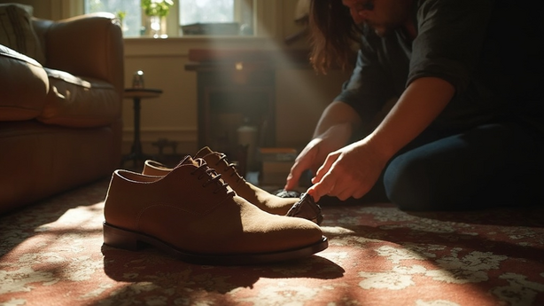 스웨이드 제품의 장기적인 유지 관리 관련 핵심 이미지