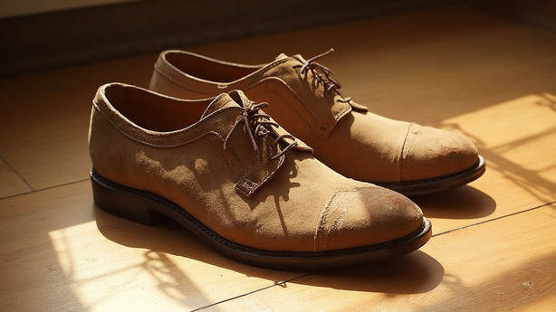 스웨이드 신발 청결 유지 전략 관련 핵심 이미지