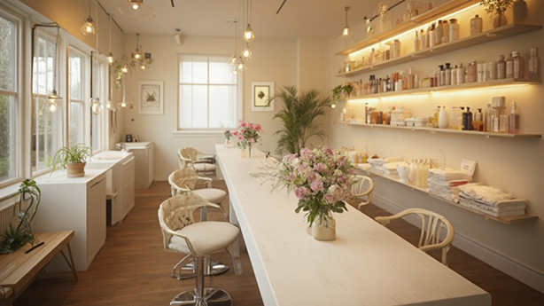 소자본 에스테틱 창업 전략 관련 핵심 이미지