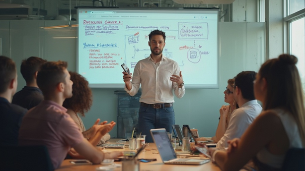 창직시장과 비지니스모델 관련 핵심 이미지