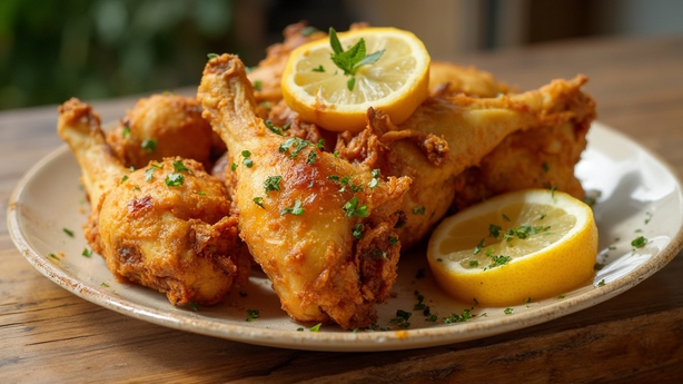 웰빙푸드 자담치킨 관련 핵심 이미지