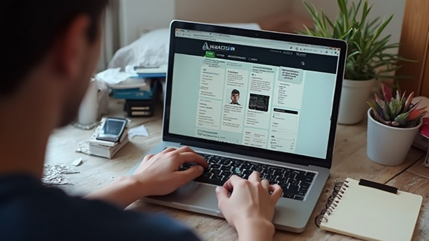 개인 웹사이트 만들기 관련 핵심 이미지