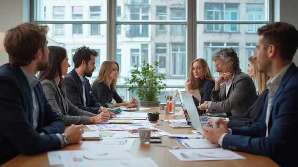 AI 기반 비즈니스 모델 혁신 관련 핵심 이미지