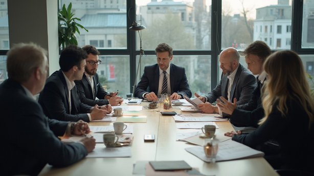 AI와 경쟁력 있는 비즈니스 전략 관련 핵심 이미지