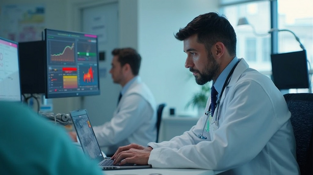 AI 활용 의료 데이터 분석 관련 핵심 이미지