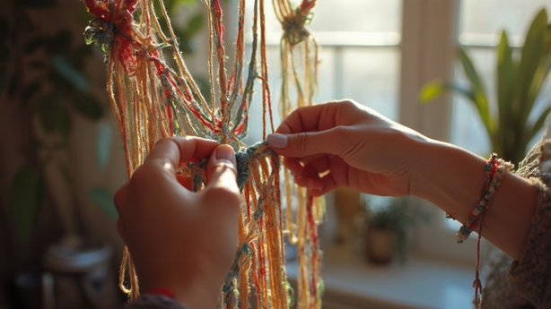 매듭공예로 스트레스 해소하는 방법 관련 핵심 이미지