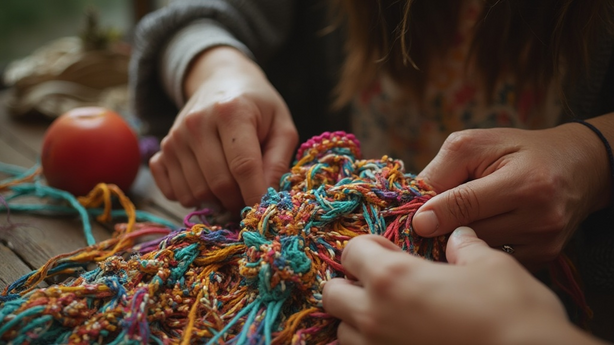 매듭공예 악세서리 만들기 관련 핵심 이미지